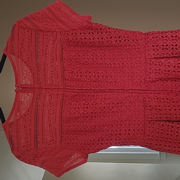 Francesca’s “Lilly” A-Line Lace Above the kneew Dress - Picture 13 of 17